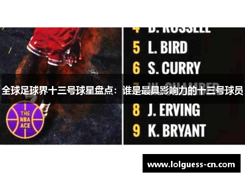 全球足球界十三号球星盘点：谁是最具影响力的十三号球员