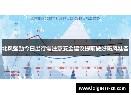 北风强劲今日出行需注意安全建议提前做好防风准备